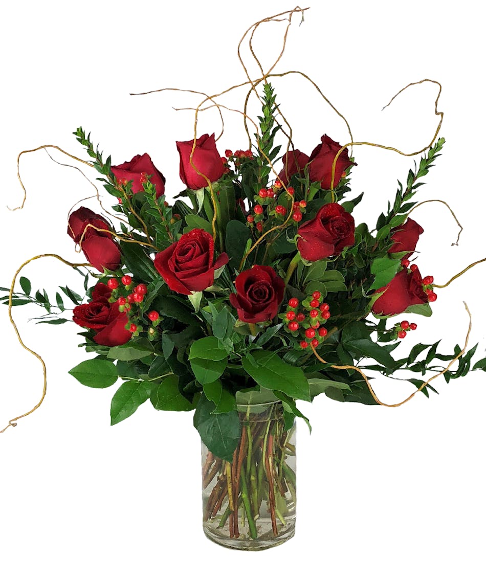 12 Premium Red Roses