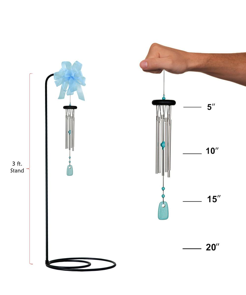 Chakra Wind Chime Turquoise Sympathy Gifts Louisville KY