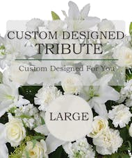 Custom Design Sympathy Tribute (Large)