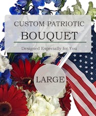 Custom Design Patriotic Bouquet (Large)