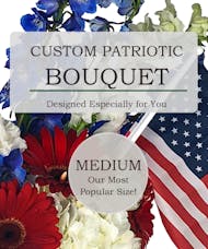 Custom Design Patriotic Bouquet (Medium)