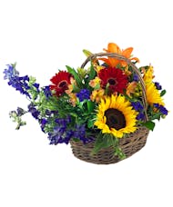 Farmer's Market Flower Basket