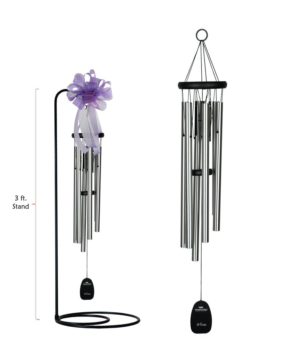 Pachelbel Canon 32" Wind Chime Silver Louisville Sympathy Gifts