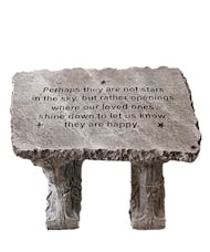 Stone Bench: Perhaps they are not Stars