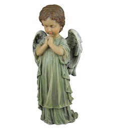 Praying Boy Angel ~ white