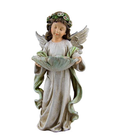 Standing Angel Bird Feeder | Louisville Sympathy Keepsakes